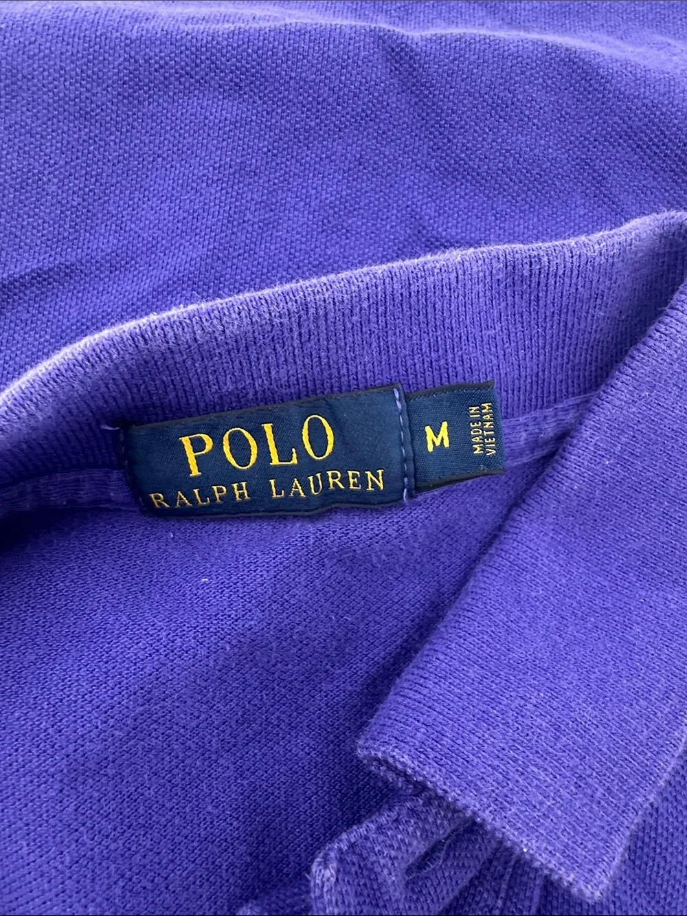 Polo by Ralph Lauren Royal Purple Short-Sleeve Polo with Green Pony